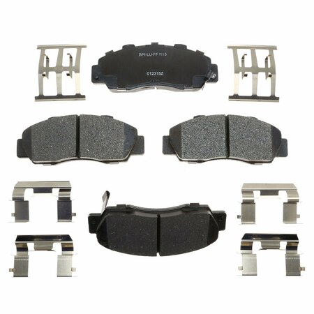 R/M BRAKES BRAKE PADS OEM OE Replacement Ceramic Includes Mounting Hardware MGD503CH